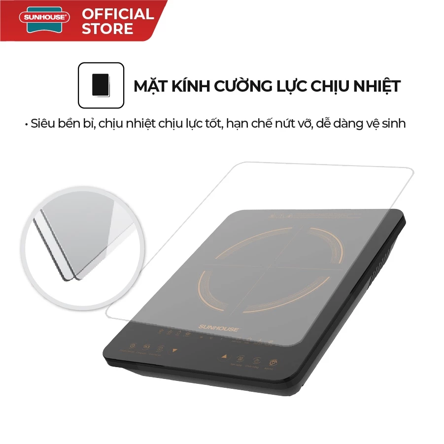 Bếp từ đơn Sunhouse SHD6803