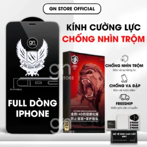 Kính Cường Lực Chống Nhìn Trộm iPhone