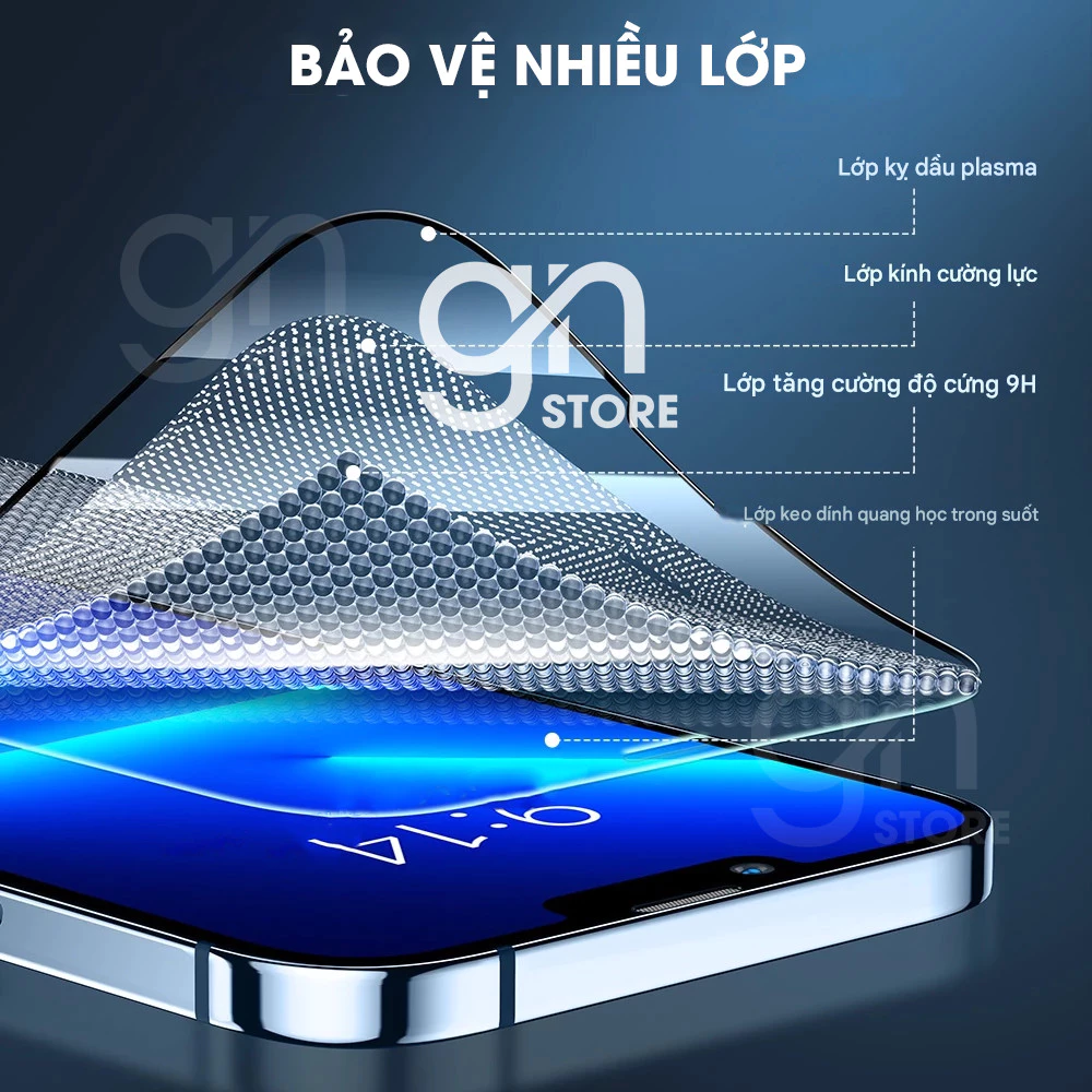 Kính Cường Lực Chống Nhìn Trộm iPhone