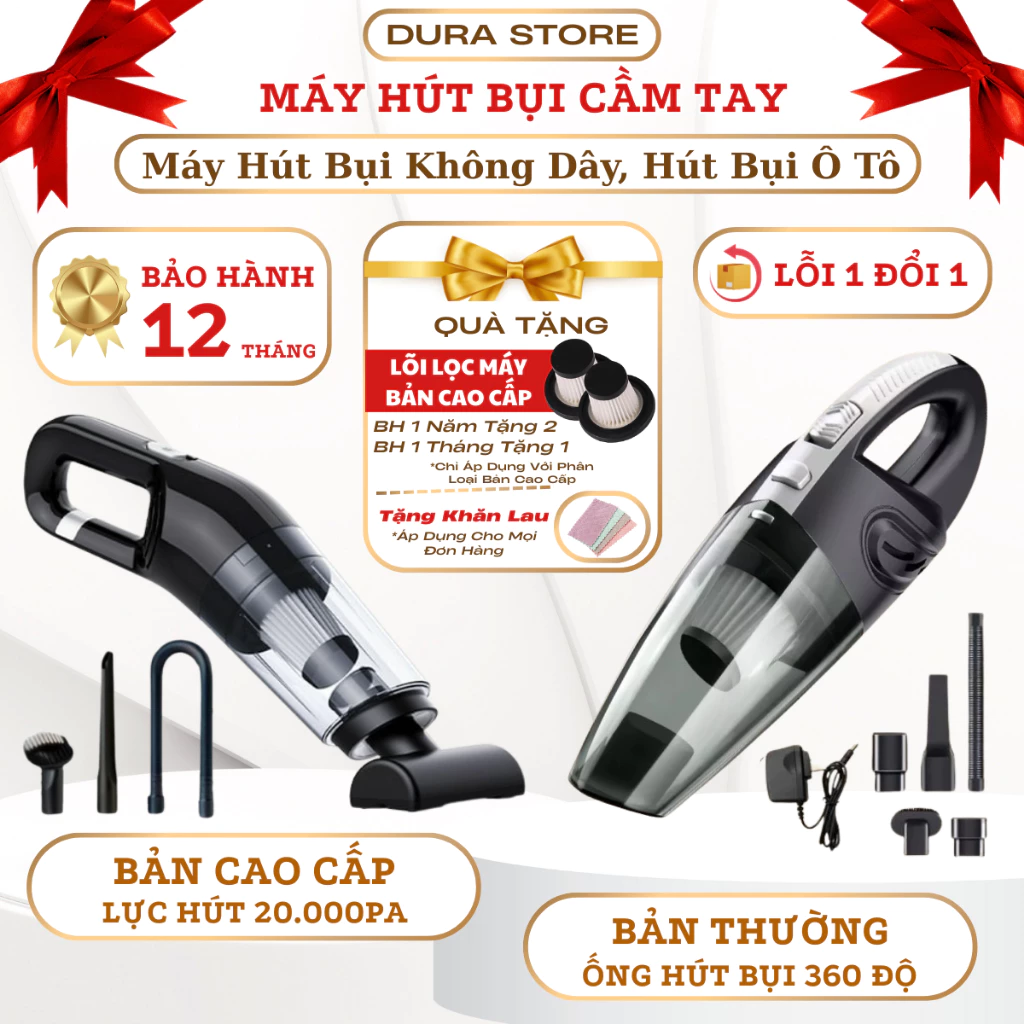 Máy Hút Bụi Cầm Tay DURA