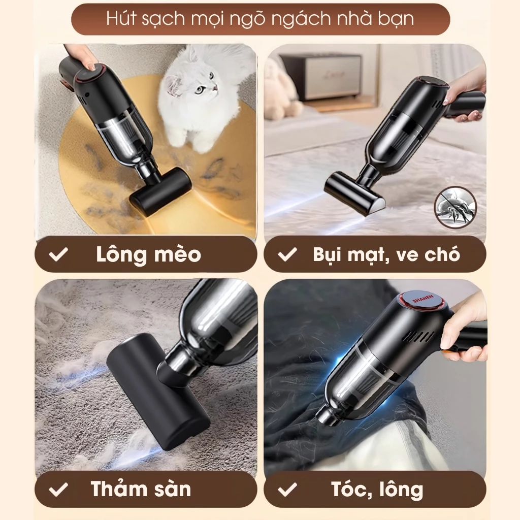 Máy Hút Bụi Cầm Tay SHANEN