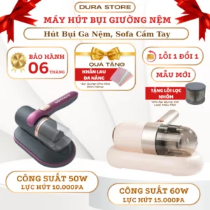 Máy Hút Bụi Giường Nệm Cầm Tay DURA