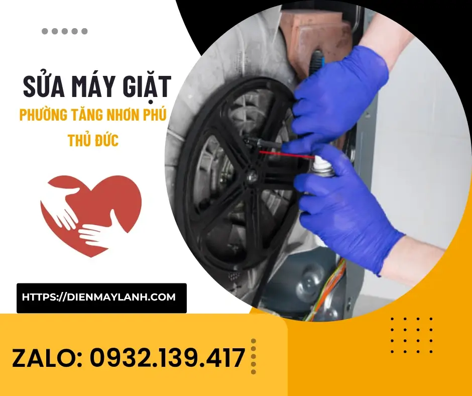 Sửa Máy Giặt Phường Tăng Nhơn Phú