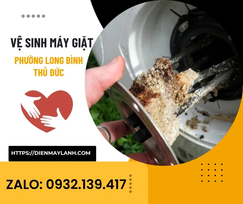 Vệ Sinh Máy Giặt Phường Long Bình