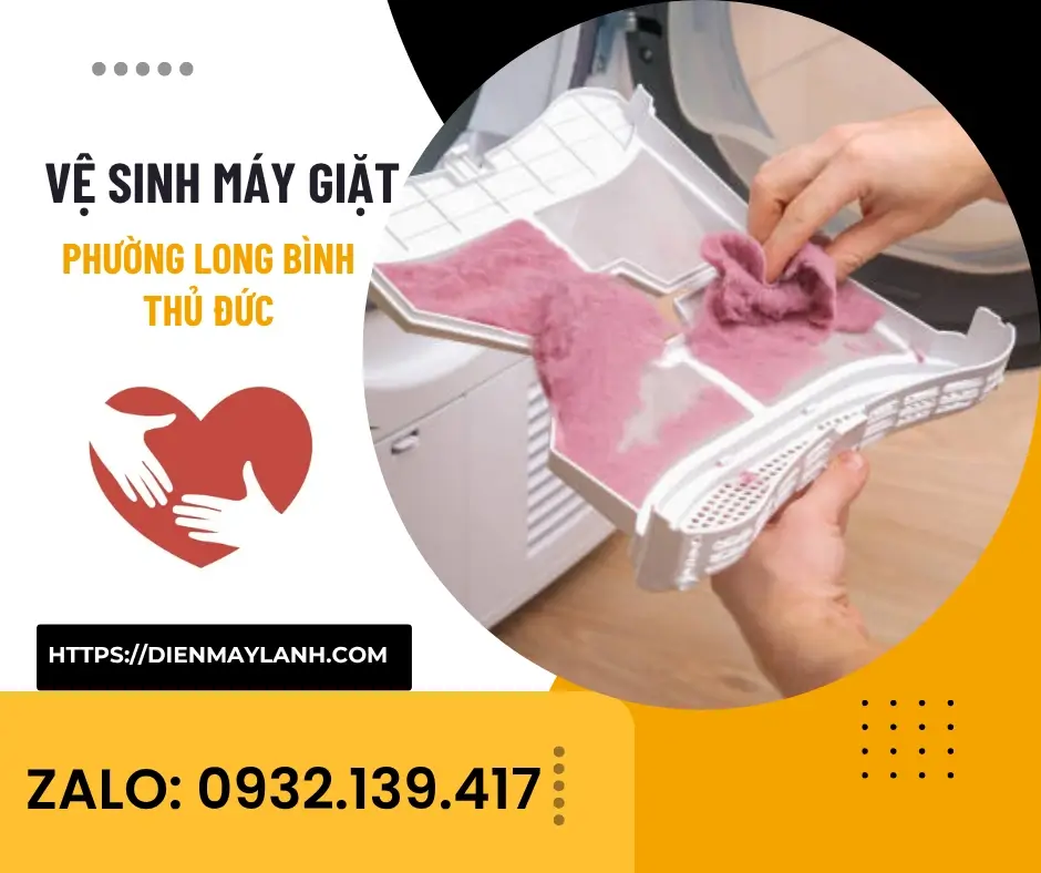 Vệ Sinh Máy Giặt Phường Long Bình