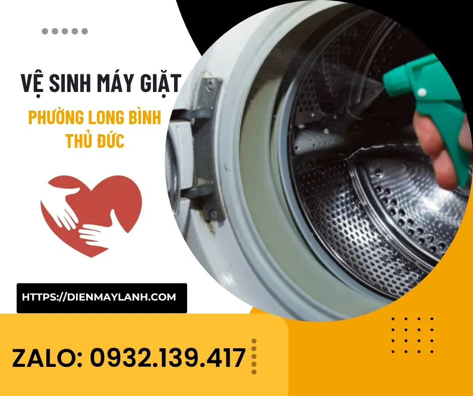 Vệ Sinh Máy Giặt Phường Long Bình