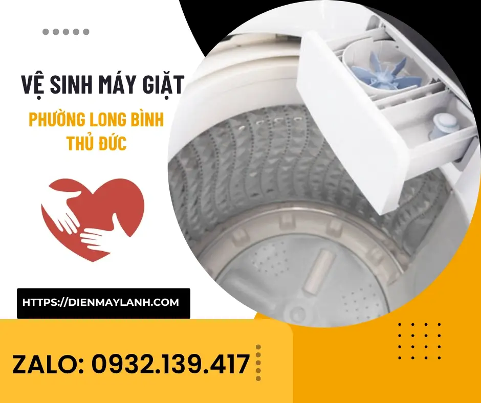 Vệ Sinh Máy Giặt Phường Long Bình