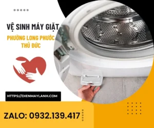 Vệ Sinh Máy Giặt Phường Long Phước