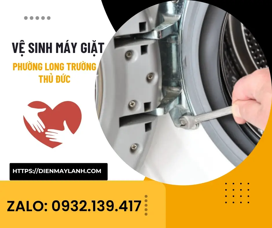 Vệ Sinh Máy Giặt Phường Long Trường