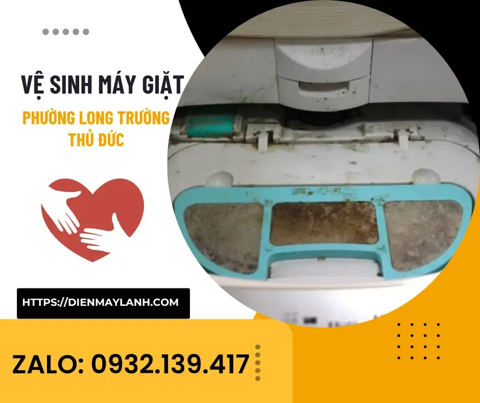 Vệ Sinh Máy Giặt Phường Long Trường