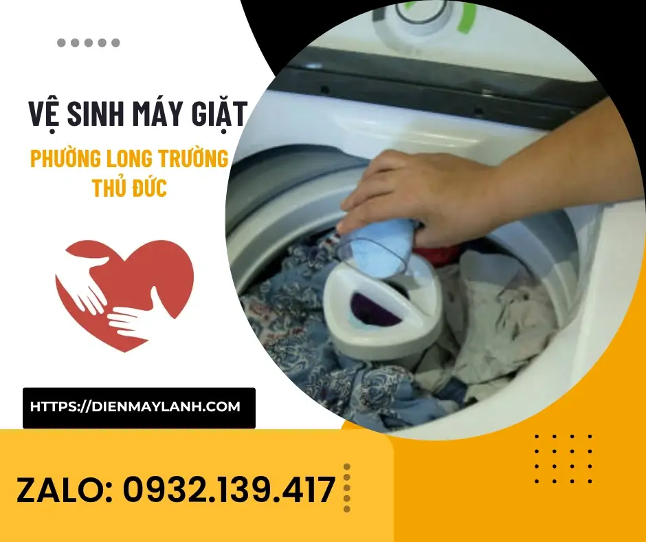 Vệ Sinh Máy Giặt Phường Long Trường