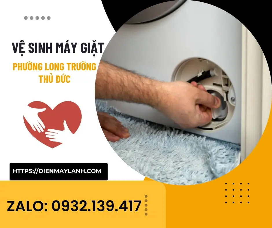 Vệ Sinh Máy Giặt Phường Long Trường