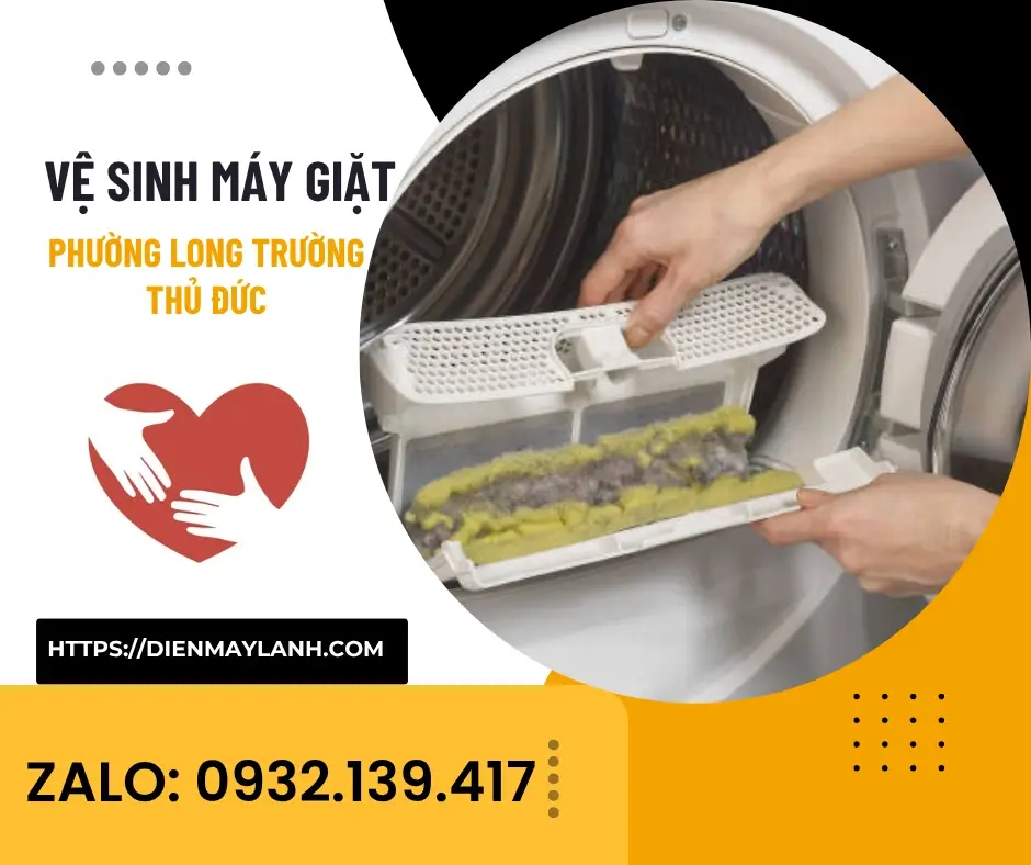 Vệ Sinh Máy Giặt Phường Long Trường