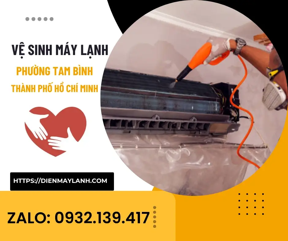 Vệ Sinh Máy Lạnh Phường Tam Bình