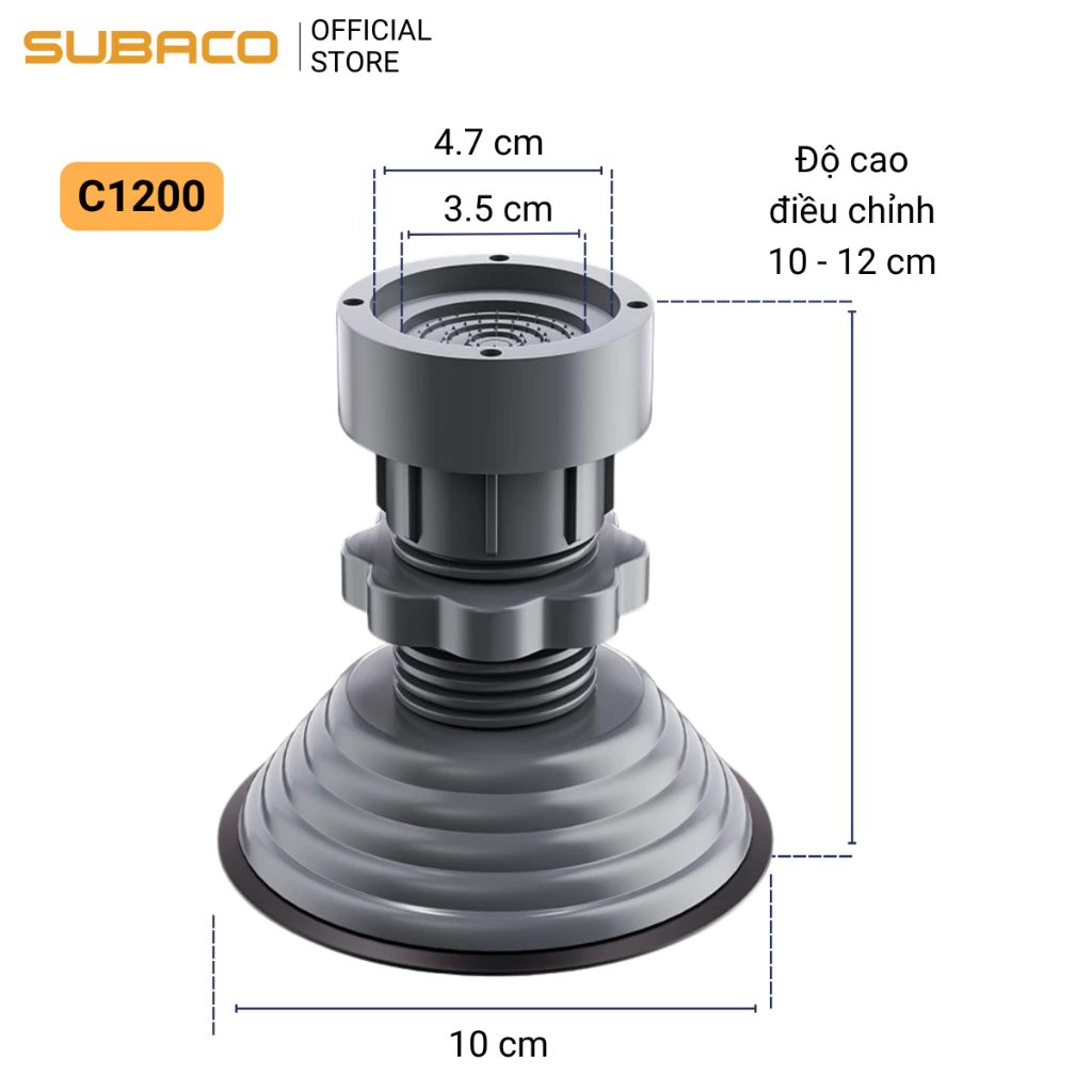 Chân Đế Máy Giặt COMCOM