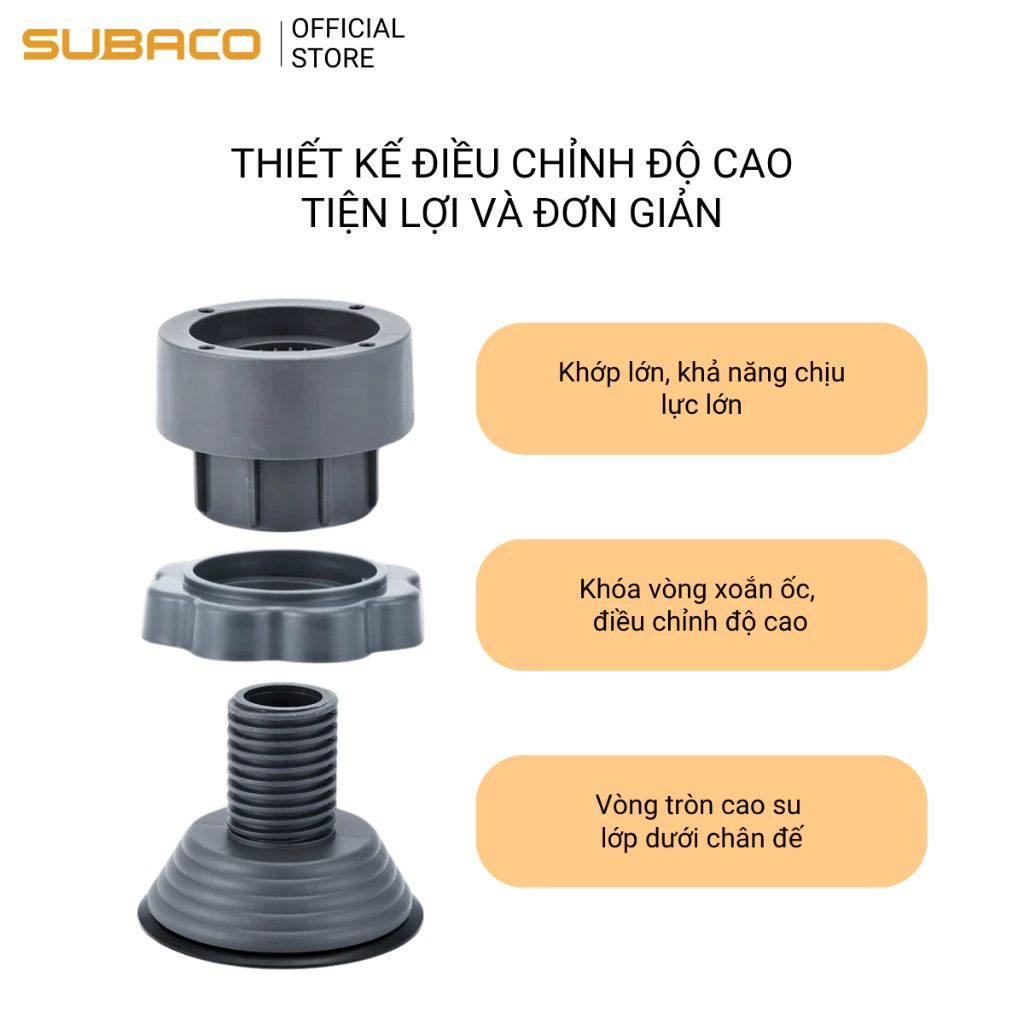 Chân Đế Máy Giặt COMCOM