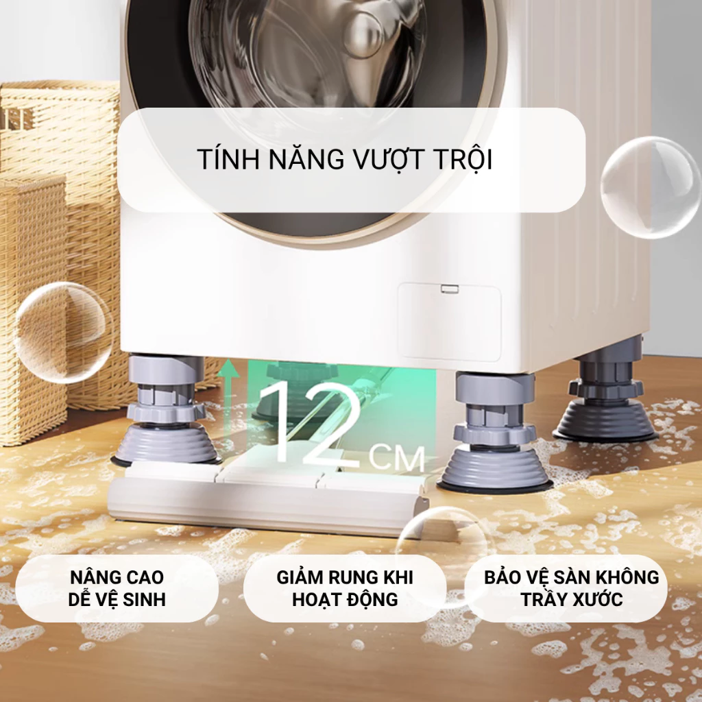 Chân Đế Máy Giặt COMCOM