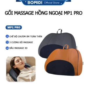 Gối Massage Hồng Ngoại Bomidi MP1 Pro