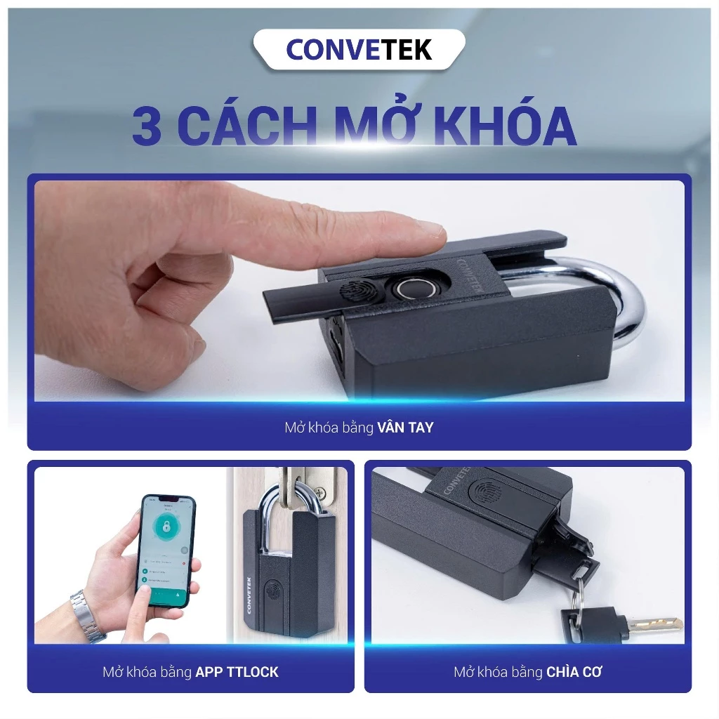 Khóa Vân Tay Convetek CV-S150