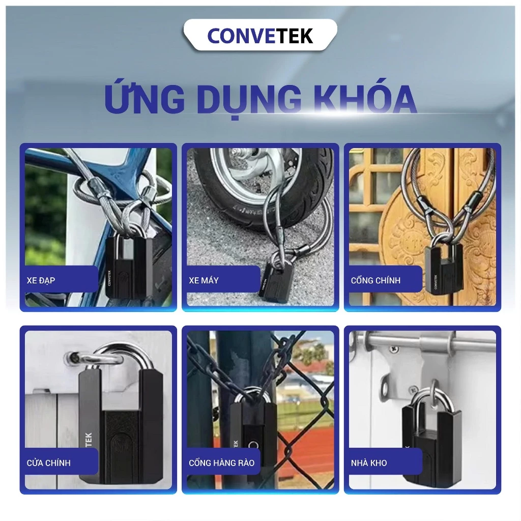 Khóa Vân Tay Convetek CV-S150