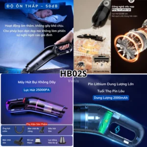 Máy Hút Bụi Cầm Tay MEGUN Mini