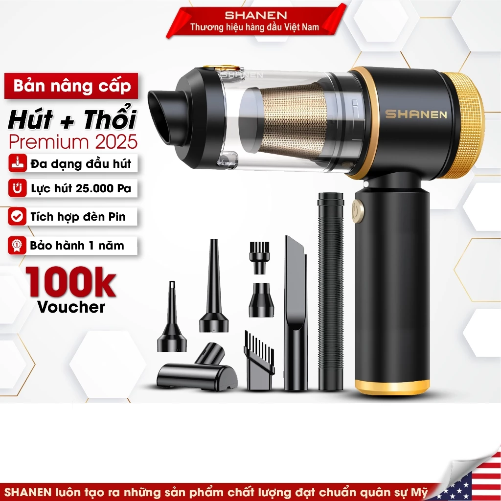 Máy Hút Bụi Cầm Tay SHANEN
