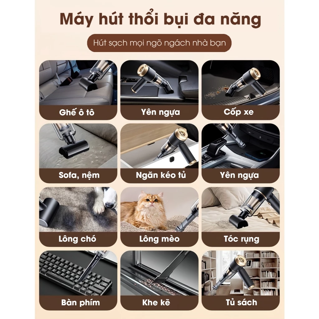 Máy Hút Bụi Cầm Tay SHANEN