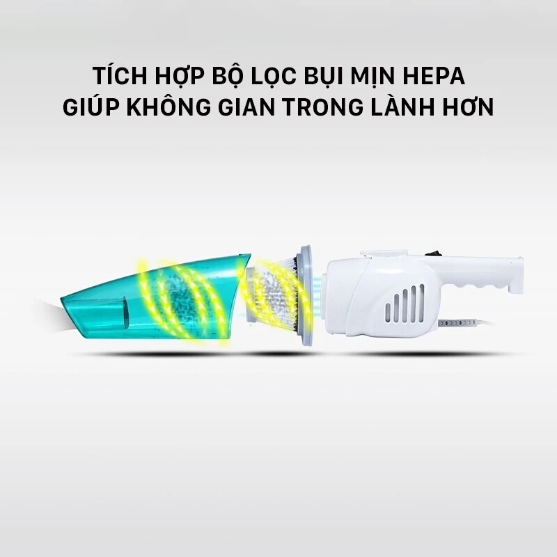 Đánh giá độ ồn và khả năng di động của Máy hút bụi Deerma DX118C