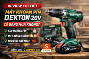 Máy Khoan Pin DekTON 20V