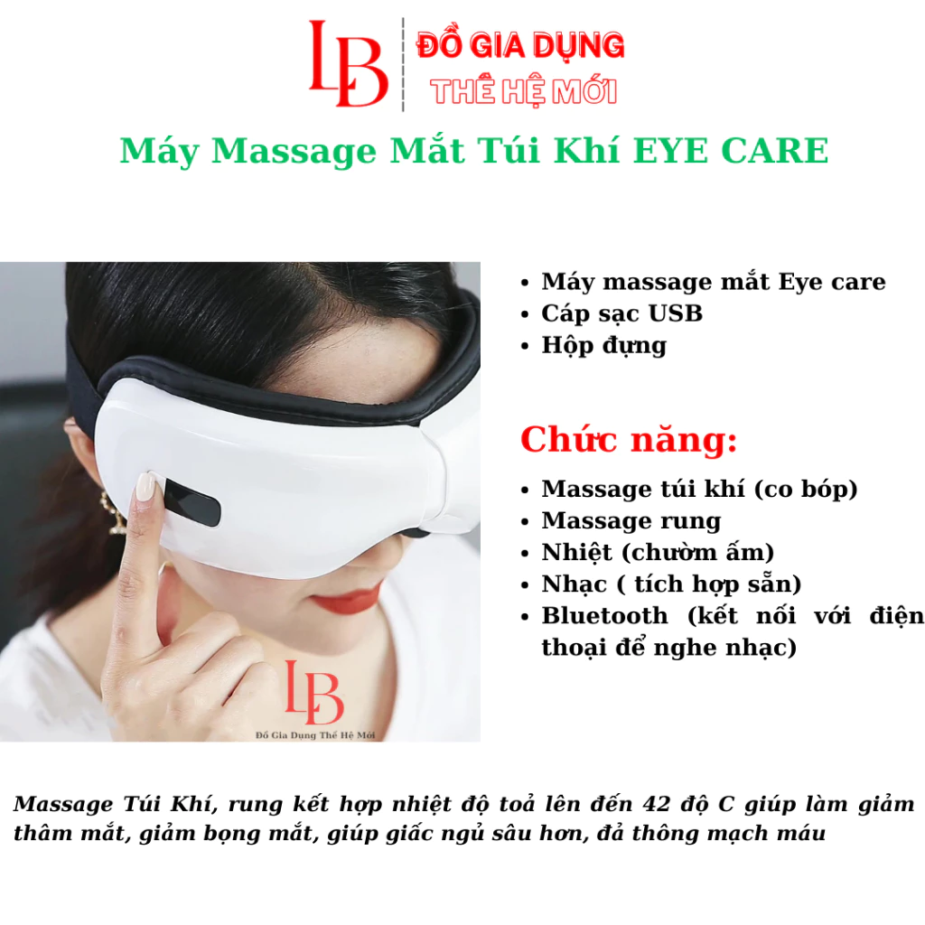 Máy Massage Mắt Túi Khí EYECARE