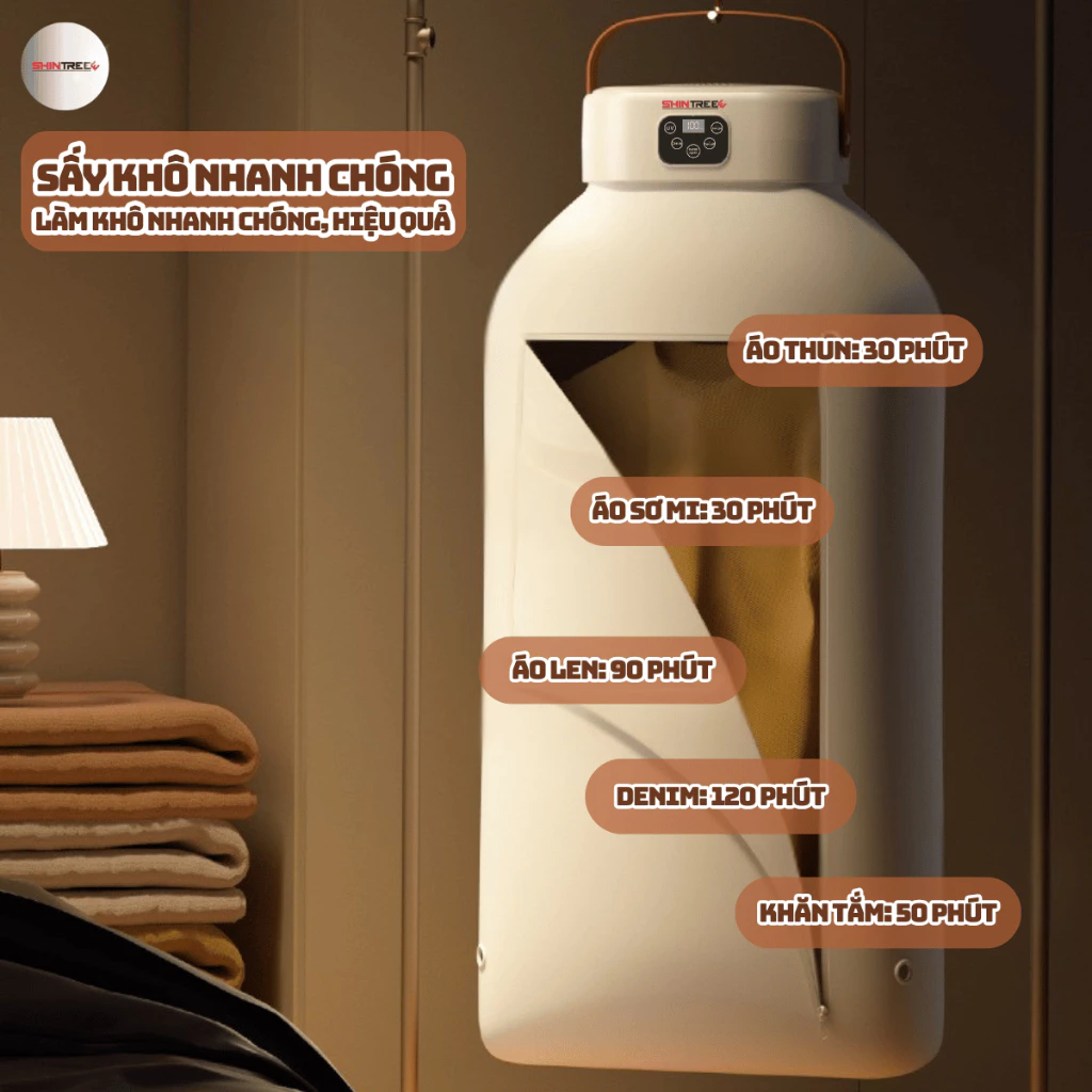 Máy Sấy Quần Áo Shintree