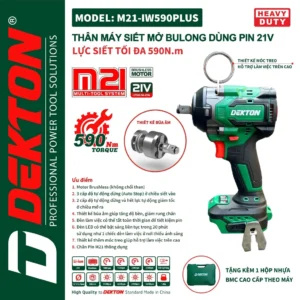 Máy Siết Bulong Dekton M21-IW590PLUS