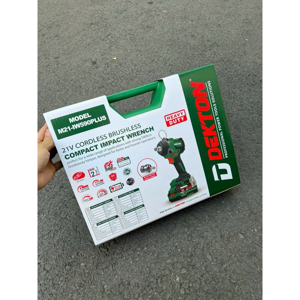 Máy Siết Bulong Dekton M21-IW590PLUS