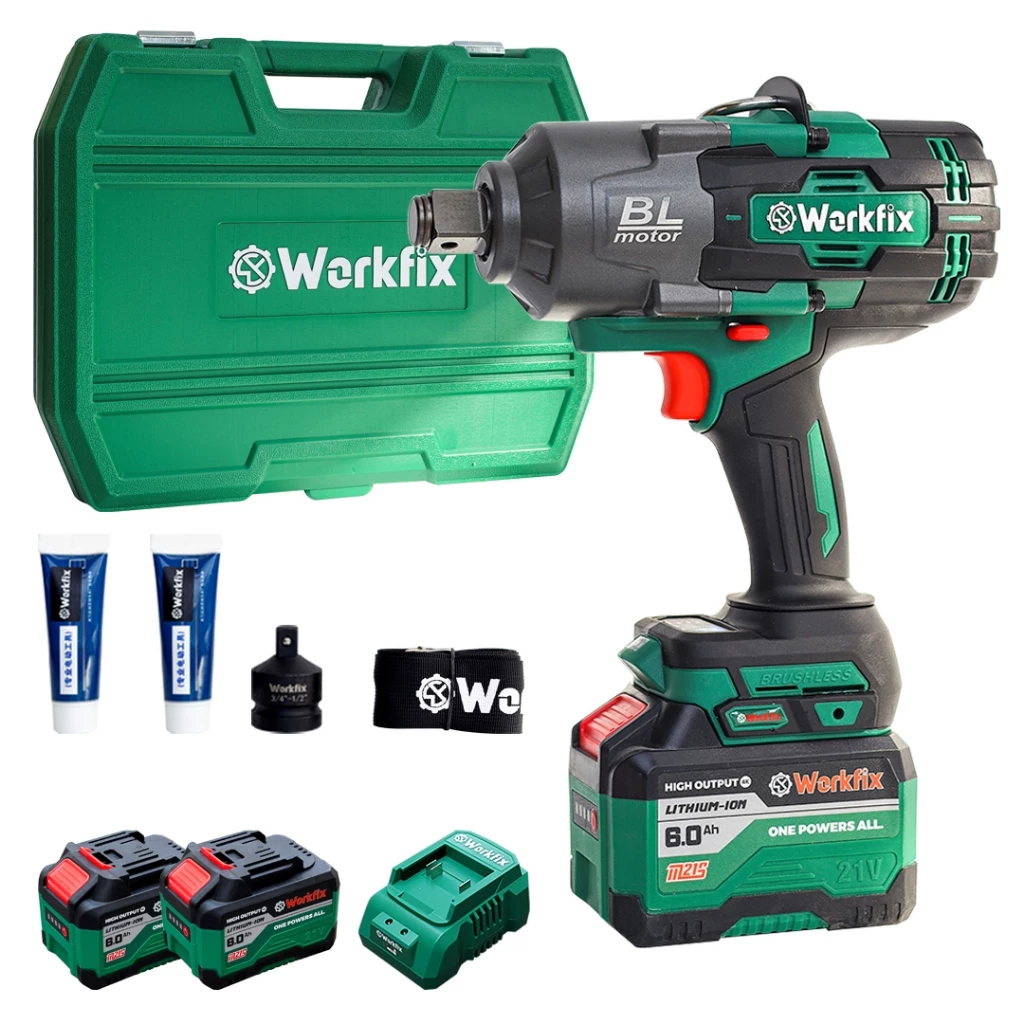 Máy Siết Bulong Workfix 2100Nm Giá Rẻ