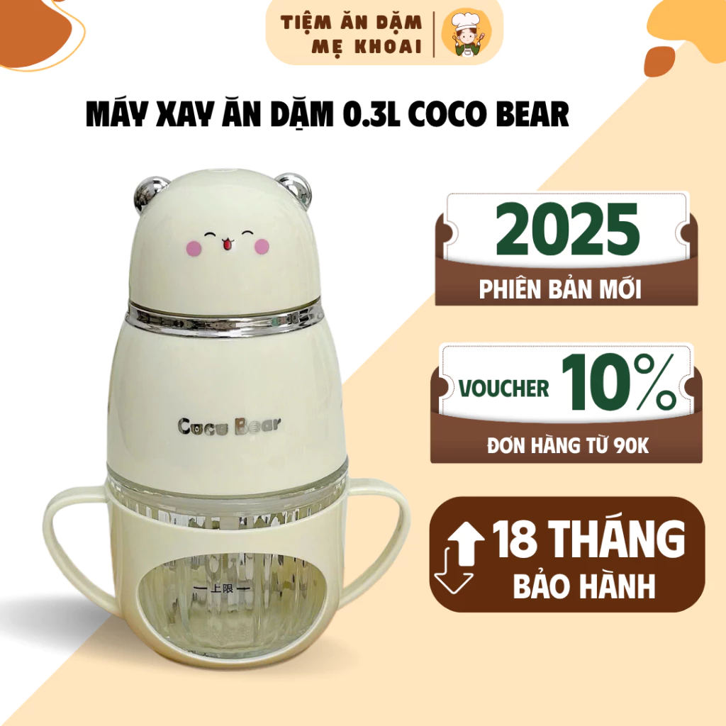 Máy Xay Coco Bear 8 Lưỡi