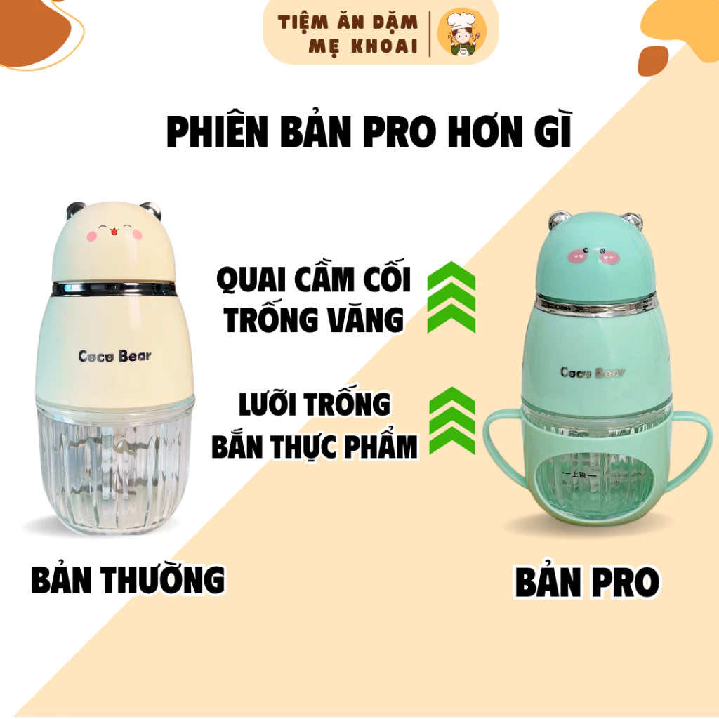 Máy Xay Coco Bear 8 Lưỡi