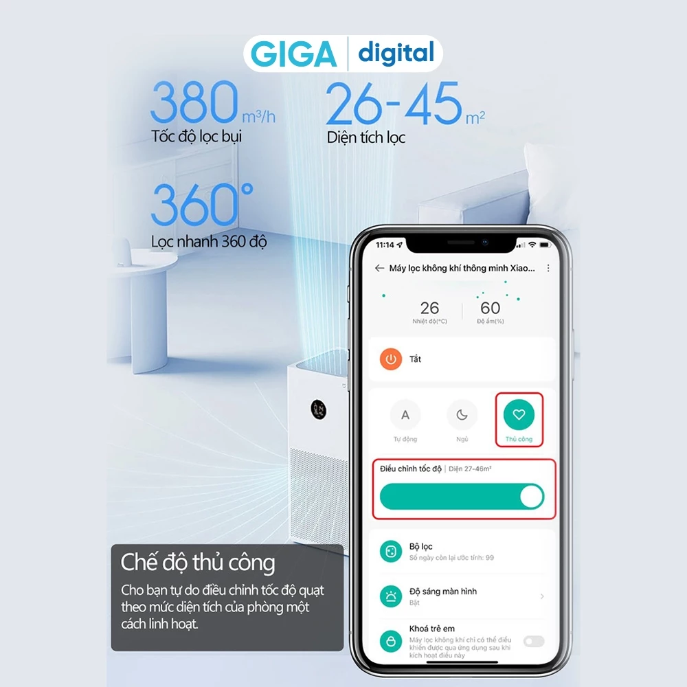 Máy lọc không khí Xiaomi có tốt không