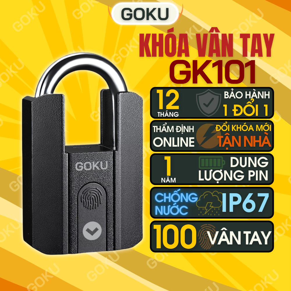 Mua Khóa Vân Tay GOKU GK101