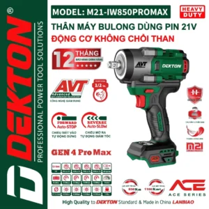 Mua máy siết bulong Dekton M21 IW850PROMAX