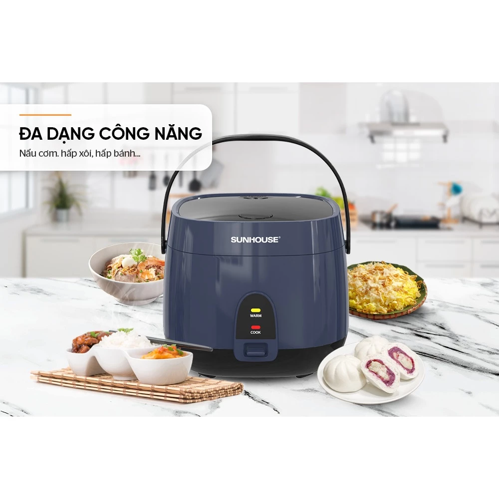 Nồi Cơm Điện Sunhouse SHD8611 1.8L