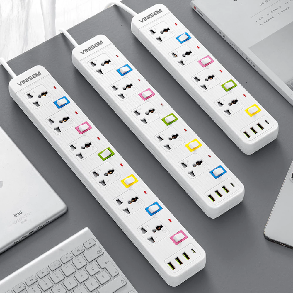 Ổ Cắm Điện Đa Năng Tích Hợp USB