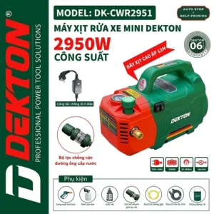 Máy Rửa Xe Gia Đình Công Suất Lớn