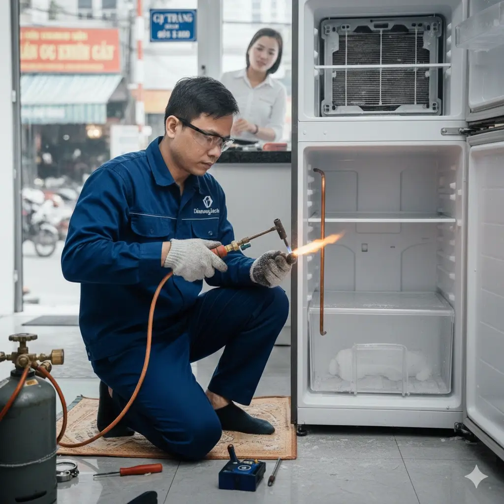 Các lỗi hư hỏng thường gặp mà thợ sửa tủ lạnh Gò Vấp chuyên xử lý