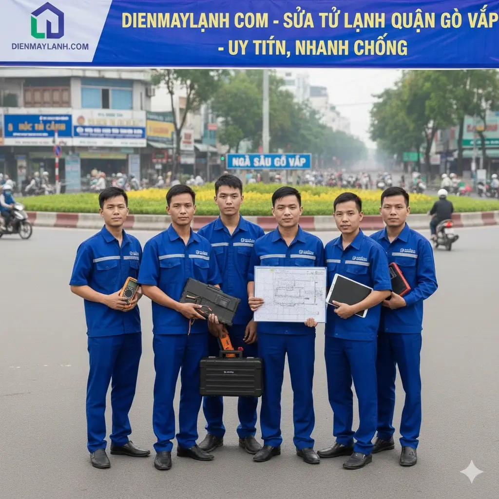 Đội ngũ thợ sửa tủ lạnh Gò Vấp giỏi nghề, thật thà