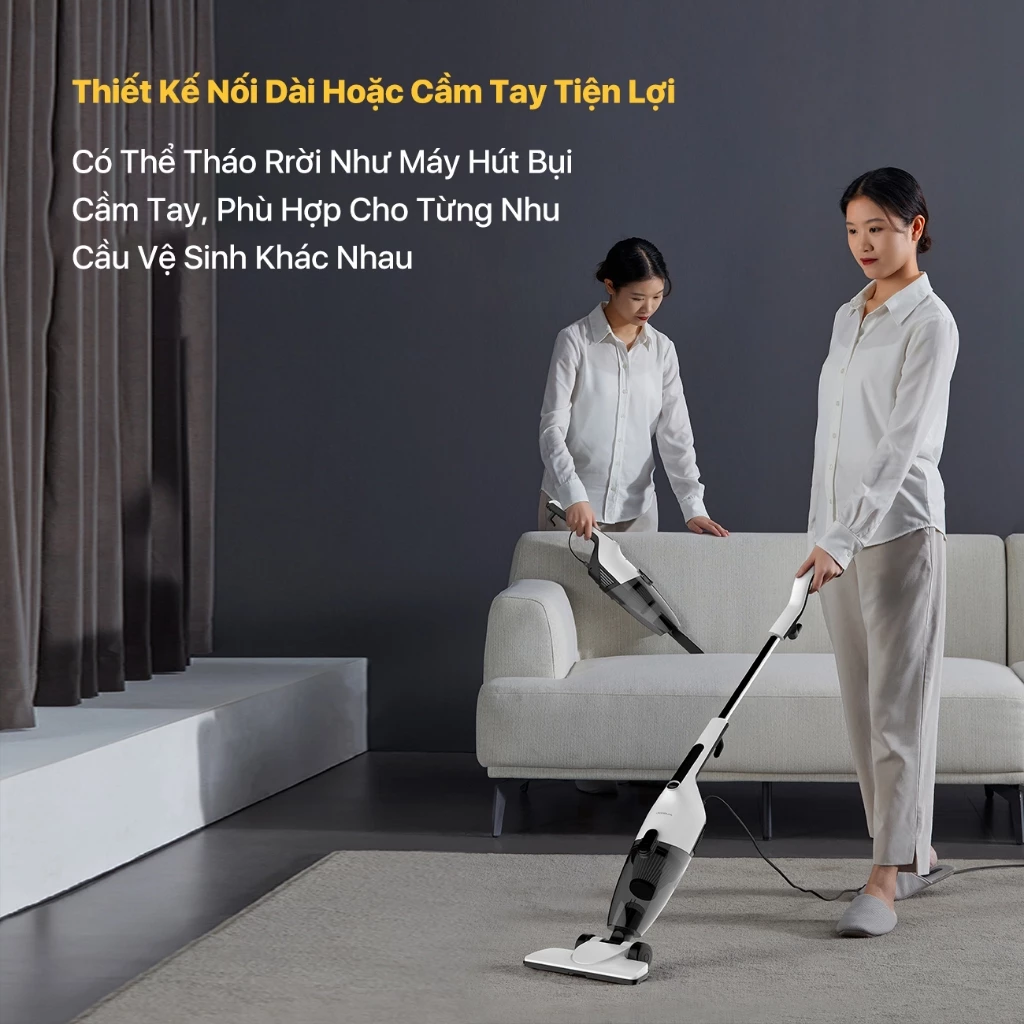 Máy Hút Bụi Cầm Tay Deerma DX120C