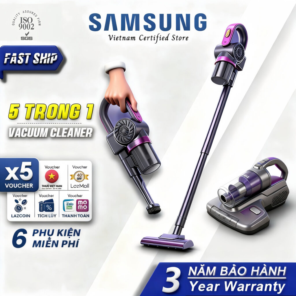 Máy Hút Bụi Cầm Tay Không Dây Vacuum Cleaner