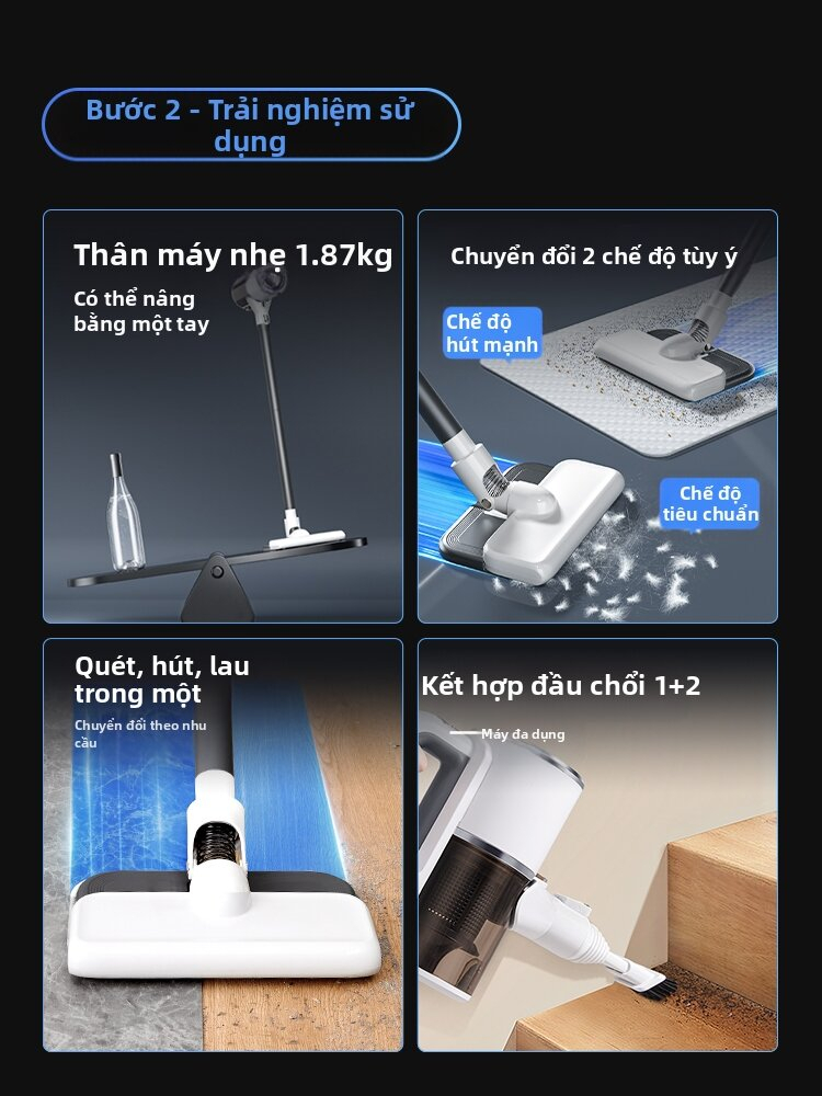 Máy Hút Bụi Không Dây KONKA