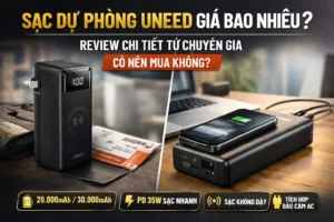 Sạc Dự Phòng UNEED Giá Bao Nhiêu