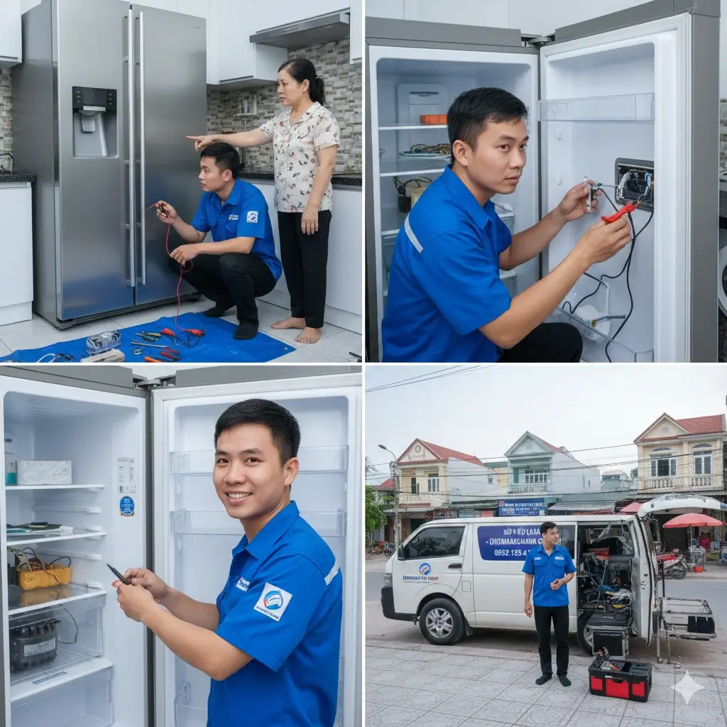 Thợ Sửa Tủ Lạnh Tại Dĩ An Bình Dương