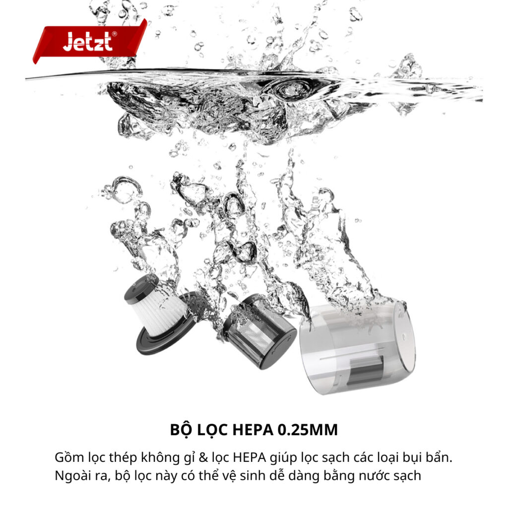 Máy Hút Bụi Giường Nệm Jetzt J10 Có Tốt Không? Cứu Tinh Cho Bé Hay Ho